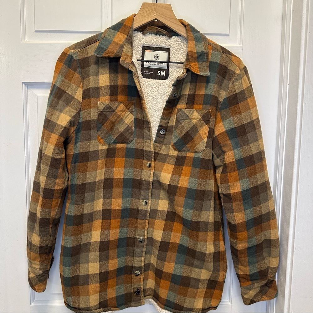 Legendary Whitetails Brown and Cream Sherpa Lined‎ Jacket